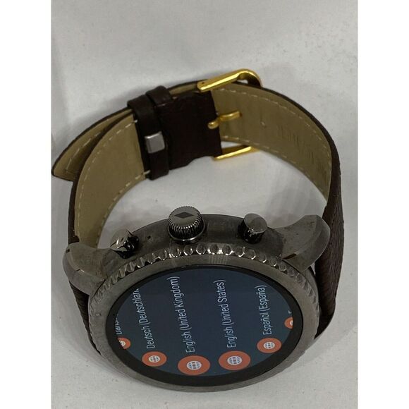 Fossil Gen 3 Authentic Genuine Smart Watch Custom Band FTW4001 LT162 - Picture 8 of 12